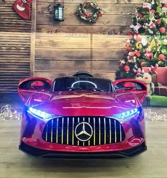 Mercedes Benz Red  - ელექტრო მანქანა, 2 image
