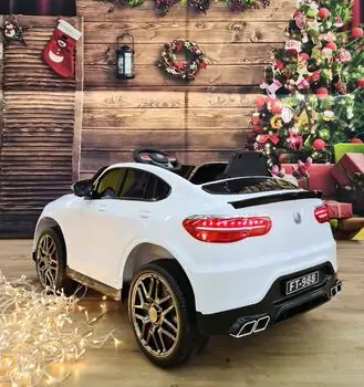 Mercedes Benz White - ელექტრო მანქანა, 3 image
