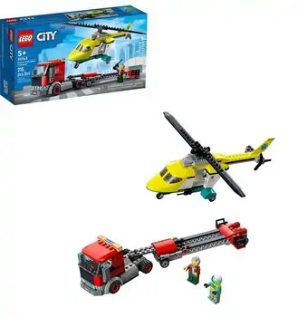 LEGO City 60343 Rescue Helicopter Transport
