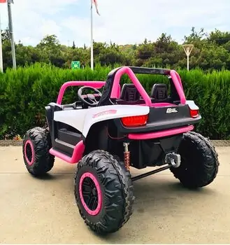Children Electric Car DLS-X1 Pink - ელექტრო მანქანა, 6 image
