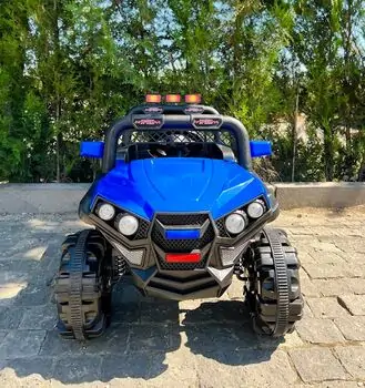 Mini Mitsubishi Jeep Blue - ელექტრო მანქანა, 5 image