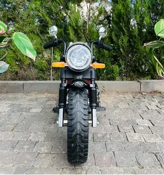 Electric Moto Harley Painting Black - ელექტრო მოტოციკლი, 2 image