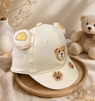 Little Bear Baby Cap Beige - საბავშვო კეპი
