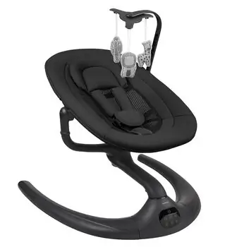 KikkaBoo Electrical swing Ayra Black - საბავშვო ელექტრო შეზლონგი
