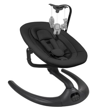 KikkaBoo Electrical swing Ayra Black - საბავშვო ელექტრო შეზლონგი