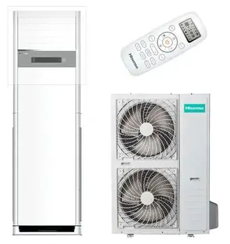 კოლონური  კონდიციონერი Hisense AUF-60ER6SPM1 100-150 მ² თეთრი, 2 image