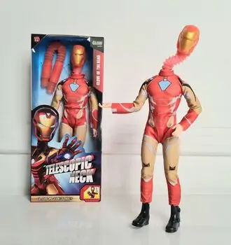 Iron Man Luminous Telescopic Neck LK4051A სუპერგმირი რკინის კაცი, 2 image