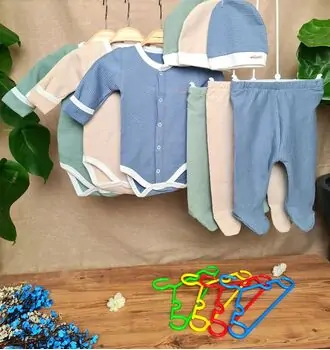 Misimos Newborn Set Turquoise ახალშობილის ტანსაცმლის ნაკრები, 2 image