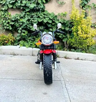 Kids Moto Harley Red  - ელექტრო მოტოციკლი, 3 image