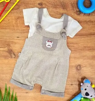 Cute Taddy Bear Overalls -კომბინიზონი