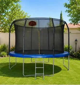 Metal & Plastic Trampoline 305cm 10FT - ბატუტი