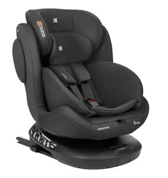 KikkaBoo i-Felix 2 i-SIZE Black - მანქანის სავარძელი (ქარსითი)
