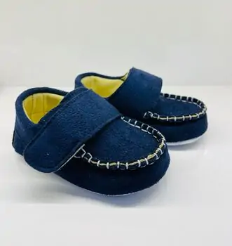 Papulin Baby Shoes 0-12 Months 3140 ჩვილის ფეხსაცმელი Blue