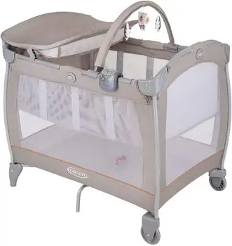 Graco CONTOUR ELECTRA LITTLE ADVENTURES - ორ დონიანი საწოლ-მანეჟი