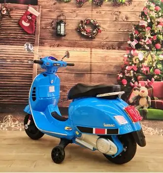 Moped For Kids Blue - ელექტრო მოპედი, 3 image
