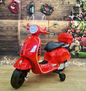 Moped For Kids Red - ელექტრო მოპედი