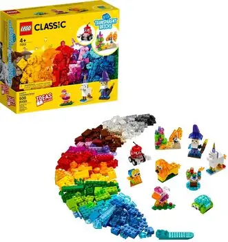 LEGO Classic 11013 Creative Transparent Bricks
