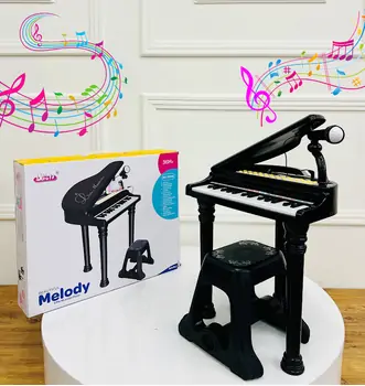 Beautiful Melody Little Musician Piano Black  - სათამაშო პიანინო, 2 image