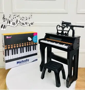 Classical Piano Toy Black - სათამაშო პიანინო