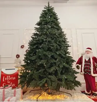 Kovalivian Christmas Tree Green VIP, PE 300 CM ნაძვის ხე 100% სილიკონი, 3 image