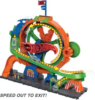 Hot Wheels City Track Set - საბავშვო სათამაშო ტრასა, 5 image