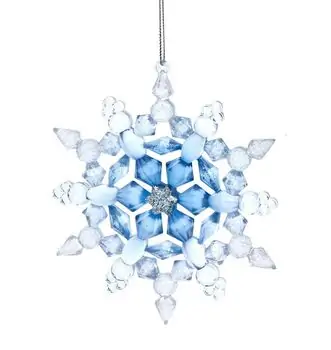 Snowflake Hanging Decoration - ნაძვის ხის სათამაშო, 2 image