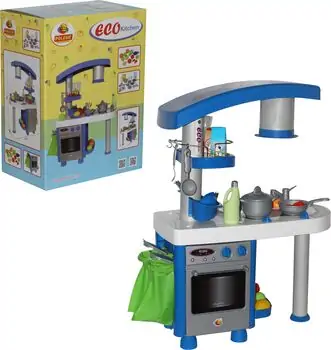 Kitchen ECO BOX Polesie-ს სათამაშო სამზარეულო 56290