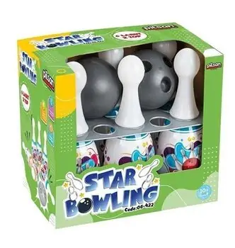 STAR BOWLING SET Pilsan-ის სათამაშო მინი ბოულინგი 06 422, 2 image