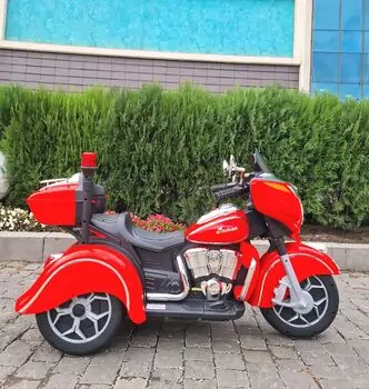 Electric Motorcycle Red - ელექტრო მოტოციკლი, 3 image
