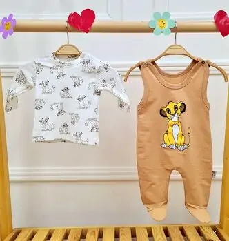 Cute Simba Overalls - საბავშვო კომბინიზონი