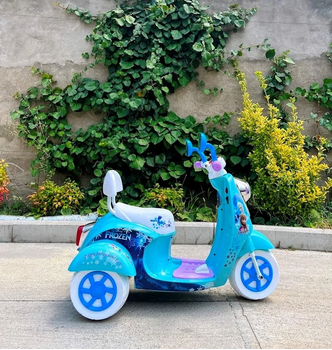 Electric Moto Frozen Blue - ელექტრო მოპედი, 4 image