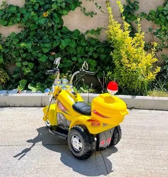 Delfino Police Yellow - ელექტრო მოტოციკლი, 3 image