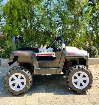 Mini Mitsubishi Jeep White - ელექტრო მანქანა, 3 image