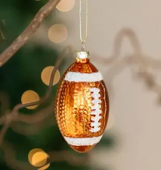 Rugby Christmas Ball Hanging Decoration - ნაძვის ხის სათამაშო
