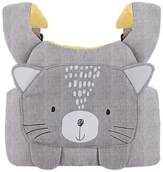 KikkaBoo-ს სატარებელი ქამარი Walking harness Cat Grey