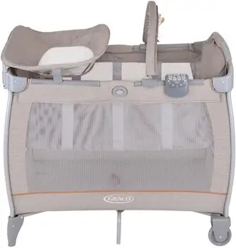 Graco CONTOUR ELECTRA LITTLE ADVENTURES - ორ დონიანი საწოლ-მანეჟი, 4 image