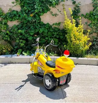 Delfino Police Yellow - ელექტრო მოტოციკლი, 3 image