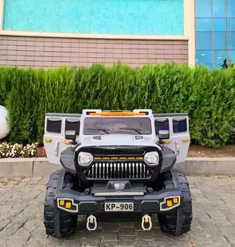 Off-Road Car 4x4 Grey - ელექტრო მანქანა, 3 image