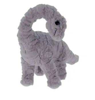Koopman Fluffy Dinosaur Grey - რბილი სათამაშო დინოზავრი
