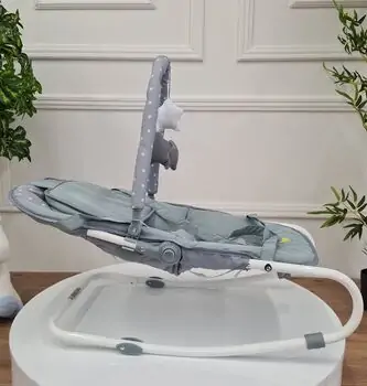 Baby Bouncer Star Grey საბავშვო  შეზლონგი, 4 image