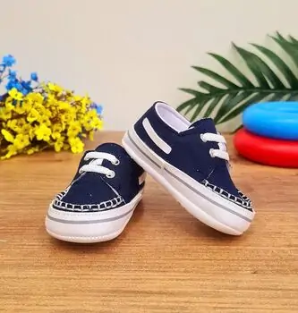 Baby Pattini Vintage Blue საბავშვო ფეხსაცმელი