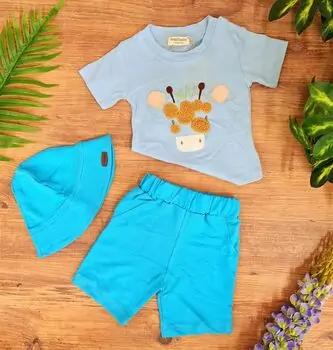 Little Giraffe 2 In 1 Set Blue საბავშვო ორეული