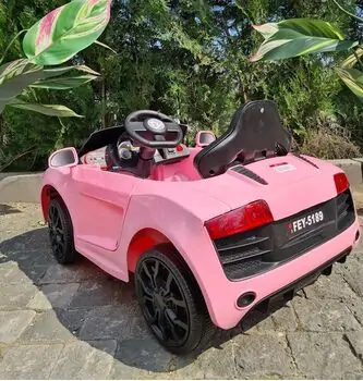 Audi 5189 Electric Car Pink - ელექტრო მანქანა, 5 image