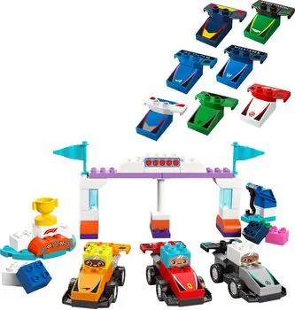 Lego Duplo 10445 F1® Team Race Cars & Drivers, 2 image