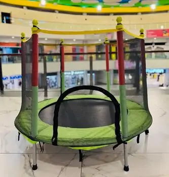 Metal & Plastic Trampoline 140cm 5FT - ბატუტი, 2 image