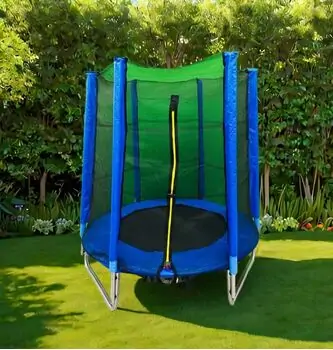 Metal & Plastic Trampoline 140cm 5FT - ბატუტი