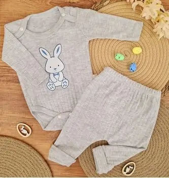 Big Bunny 2 In 1 Set - ჩვილის სამოსის ნაკრები