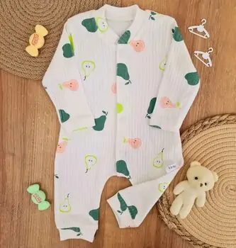 Yummy Pears Romper  - ჩვილის რომპერი