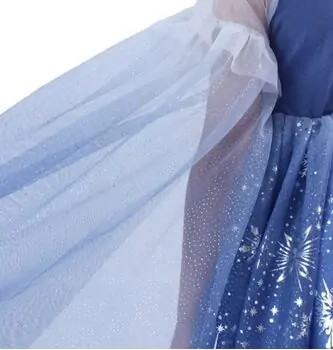 Elsa Frozen Princess Dress - პრინცესა ელზას კაბა, 5 image