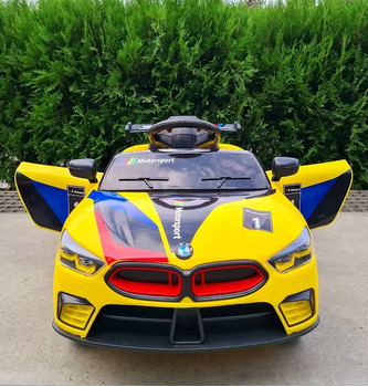 BMW Sport Car Yellow - ელექტრო მანქანა, 5 image